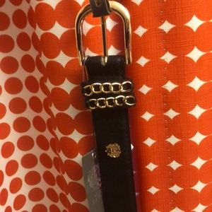 NWT Vince Camuto Leather belt in black